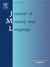 JOURNAL OF MEMORY AND LANGUAGE雜志封面